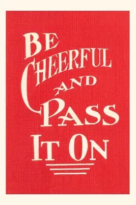 Diario Vintage Anímate y Pásalo - Vintage Journal Be Cheerful and Pass it On