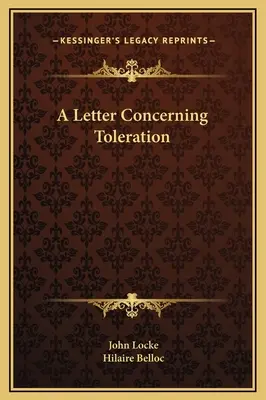 Carta sobre la tolerancia - A Letter Concerning Toleration