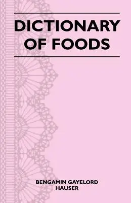 Diccionario de alimentos - Dictionary of Foods