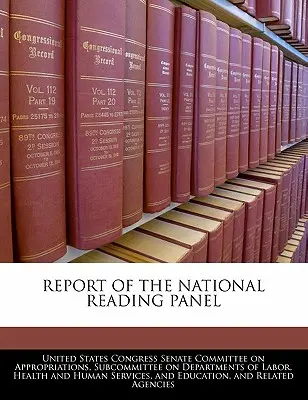 Informe del Panel Nacional de Lectura - Report of the National Reading Panel