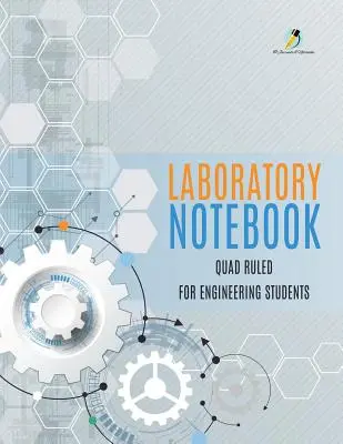 Cuaderno de laboratorio cuadriculado para estudiantes de ingeniería - Laboratory Notebook Quad Ruled for Engineering Students