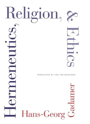 Hermenéutica, religión y ética - Hermeneutics, Religion, and Ethics
