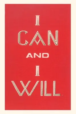 Diario Vintage I Can and I Will - Vintage Journal I Can and I Will