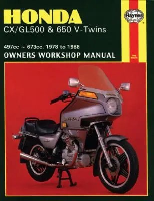 Honda CX/GL500 y 650 bicilíndricas en V (78 - 86) - Honda CX/GL500 & 650 V-Twins (78 - 86)