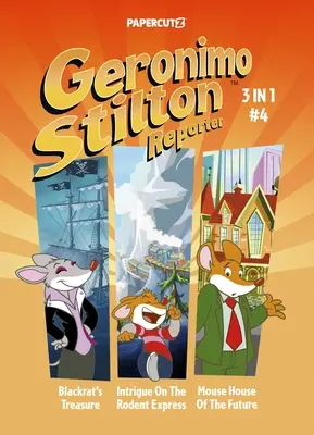 Geronimo Stilton Reportero 3 en 1 Tomo 4 - Geronimo Stilton Reporter 3 in 1 Vol. 4