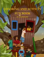 Libro para colorear y realizar actividades Volumen 2 de J.D.Wright - Coloring and Activity Fun Book Volume 2 by J.D.Wright