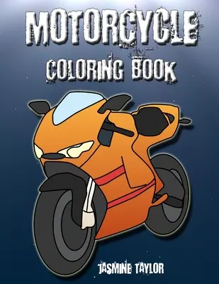 Libro para Colorear de Motos - Motorcycle Coloriong Book