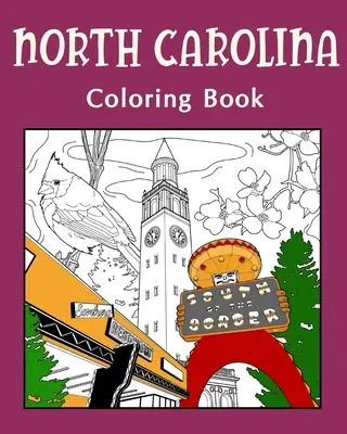Libro para colorear de Carolina del Norte - North Carolina Coloring Book