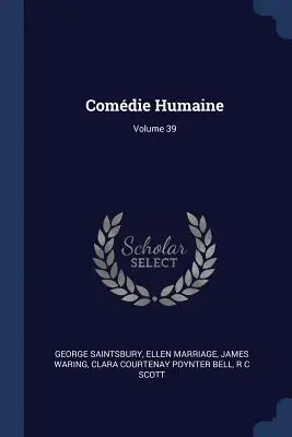 Comdie Humaine; Volume 39