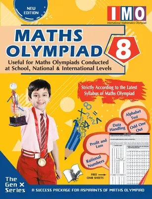 Olimpiada Internacional de Matemáticas Clase 8 (Con hojas OMR) - International Maths Olympiad Class 8(With OMR Sheets)