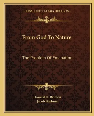 De Dios a la naturaleza: El problema de la emanación - From God To Nature: The Problem Of Emanation