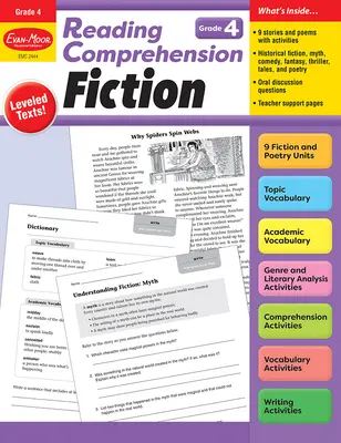 Comprensión de lectura: Ficción, Grado 4 Recurso para el profesor - Reading Comprehension: Fiction, Grade 4 Teacher Resource