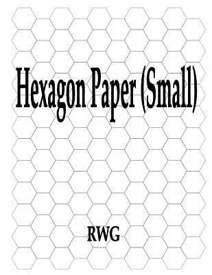 Papel Hexágono (Pequeño): 100 Páginas 8.5 X 11 - Hexagon Paper (Small): 100 Pages 8.5 X 11