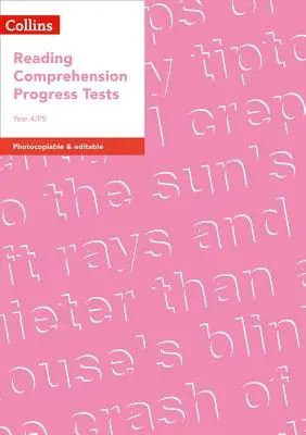 Año 4/P5 Pruebas de progreso de comprensión lectora - Year 4/P5 Reading Comprehension Progress Tests