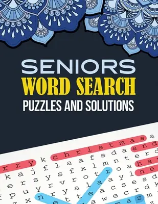 Seniors Word Search Puzzle y Soluciones: Libro de sopas de letras desafiantes y divertidos rompecabezas para adultos, Brian libro de juegos para las personas mayores en este regalo de Navidad - Seniors Word Search Puzzle and Solutions: Word Search Book Challenging and Fun Puzzles for Adults, Brian Game Book for Seniors in This Christmas Gift