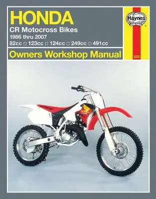 Haynes Honda CR Motocross Motos Propietario Manual de Taller - Haynes Honda CR Motocross Bikes Owners Workshop Manual