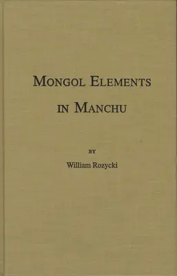 Elementos mongoles en Manchú - Mongol Elements in Manchu