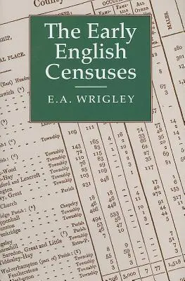 Los primeros censos ingleses [Con CDROM] - The Early English Censuses [With CDROM]