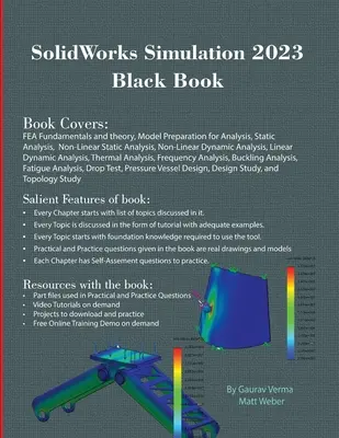 SolidWorks Simulation 2023 Libro negro - SolidWorks Simulation 2023 Black Book