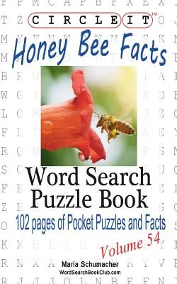 Enciérralo, Datos sobre la abeja de la miel, Sopa de letras, Libro de rompecabezas - Circle It, Honey Bee Facts, Word Search, Puzzle Book