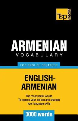 Vocabulario armenio para angloparlantes - 3000 palabras - Armenian vocabulary for English speakers - 3000 words