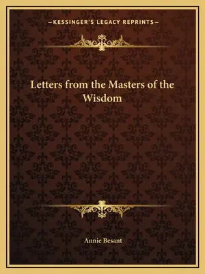 Cartas de los Maestros de Sabiduría - Letters from the Masters of the Wisdom