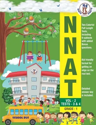 NNAT - Grado 1 - VOL - 2 - PRUEBAS - 3 y 4 - NNAT - Grade 1 - VOL - 2 - TESTS - 3 & 4