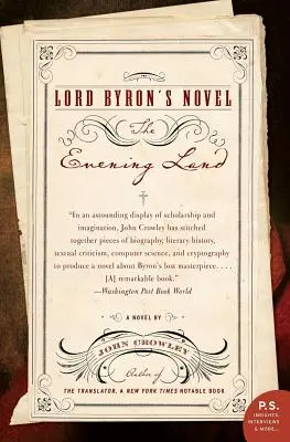 La novela de Lord Byron El país de las tardes - Lord Byron's Novel: The Evening Land