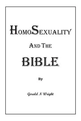 Homosexualidad y la Biblia - Homosexuality and the Bible