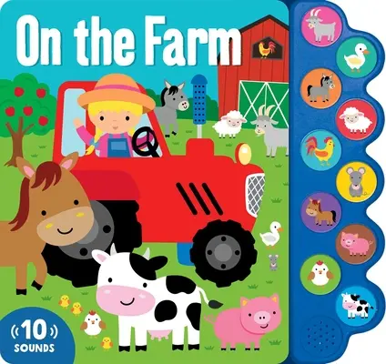 En la granja 10 Button Sound Book - On the Farm: 10 Button Sound Book