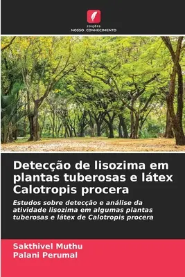 Deteco de lisozima em plantas tuberosas e ltex Calotropis procera