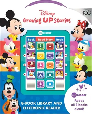 Disney Creciendo Historias: Me Reader 8-Book Library and Electronic Reader Sound Book Set - Disney Growing Up Stories: Me Reader 8-Book Library and Electronic Reader Sound Book Set