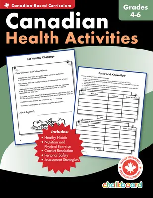 Actividades canadienses sobre la salud Grados 4-6 - Canadian Health Activities Grades 4-6