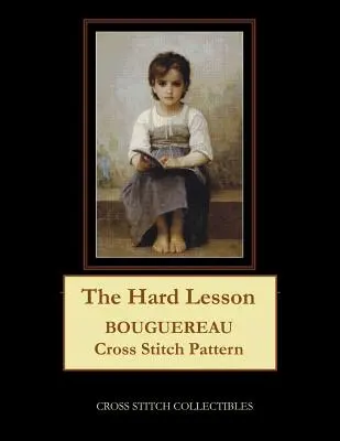 La dura lección: Bouguereau Patrón de punto de cruz - The Hard Lesson: Bouguereau Cross Stitch Pattern