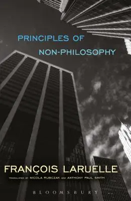 Principios de la no-filosofía - Principles of Non-Philosophy