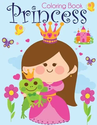 Libro para colorear de princesas - Princess Coloring Book