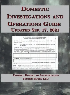 Guía de investigaciones y operaciones nacionales - Domestic Investigations and Operations Guide