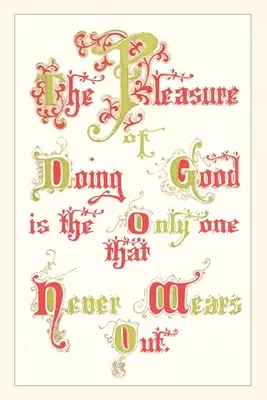 Diario Vintage El placer de hacer el bien - Vintage Journal The Pleasure of Doing Good