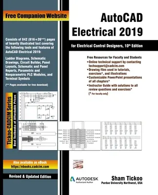 AutoCAD Electrical 2019 para diseñadores de control eléctrico, 10ª edición - AutoCAD Electrical 2019 for Electrical Control Designers, 10th Edition