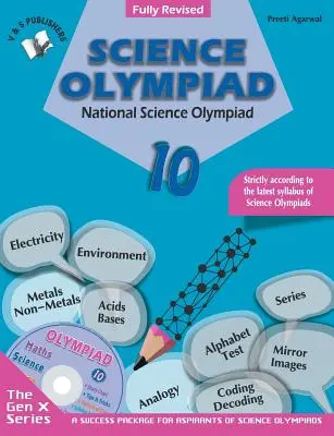 Olimpiada Nacional de Ciencias Clase 10 (Con CD) - National Science Olympiad Class 10 (With CD)