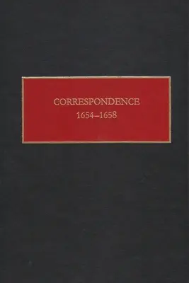 Correspondencia, 1654-1658 - Correspondence, 1654-1658