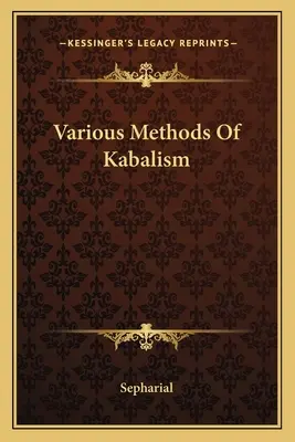 Diversos métodos de cabalismo - Various Methods Of Kabalism