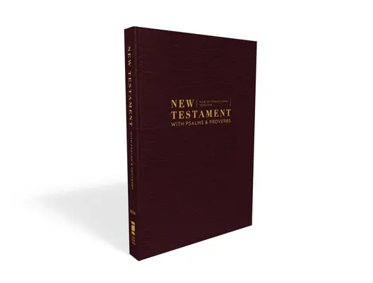 Niv, Nuevo Testamento con Salmos y Proverbios, Tamaño bolsillo, Rústica, Borgoña, Impresión confort - Niv, New Testament with Psalms and Proverbs, Pocket-Sized, Paperback, Burgundy, Comfort Print