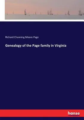 Genealogía de la familia Page en Virginia - Genealogy of the Page family in Virginia