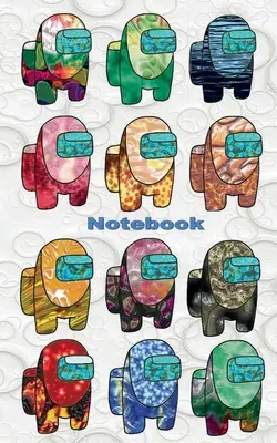 Cuaderno: para fans de Am@ng us, diario, bloc de notas, App, ordenador, pc, juego, apple, videojuego, kids, niños, Impostor, Crewmate, acti - Notebook: for Am@ng us fans, diary, notepad, App, computer, pc, game, apple, videogame, kids, children, Impostor, Crewmate, acti