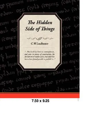 El Lado Oculto de las Cosas - The Hidden Side of Things