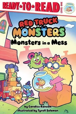 Monsters in a Mess: Lectura Preparada Nivel 1 - Monsters in a Mess: Ready-To-Read Level 1