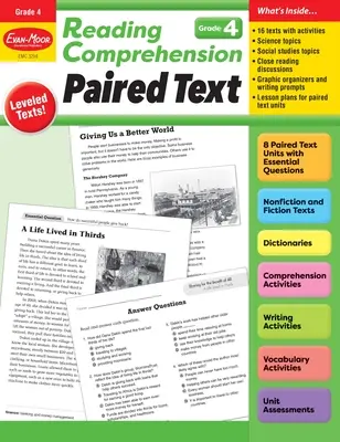 Comprensión de lectura: Paired Text, Grado 4 Recurso para el profesor - Reading Comprehension: Paired Text, Grade 4 Teacher Resource