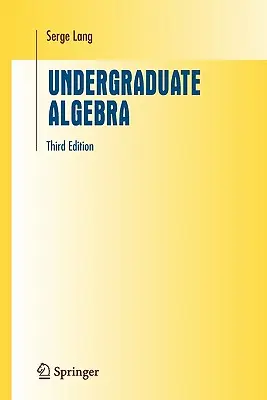 Álgebra de pregrado - Undergraduate Algebra