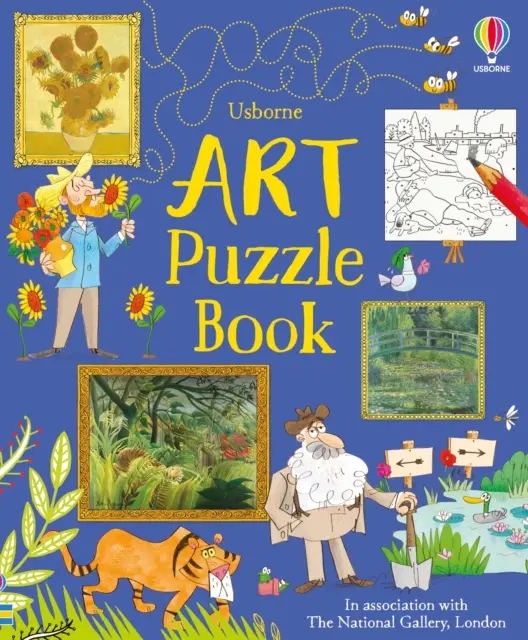 Libro de puzzles de arte - Art Puzzle Book